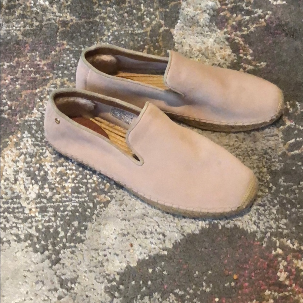 Ugg slip on espadrilles!
